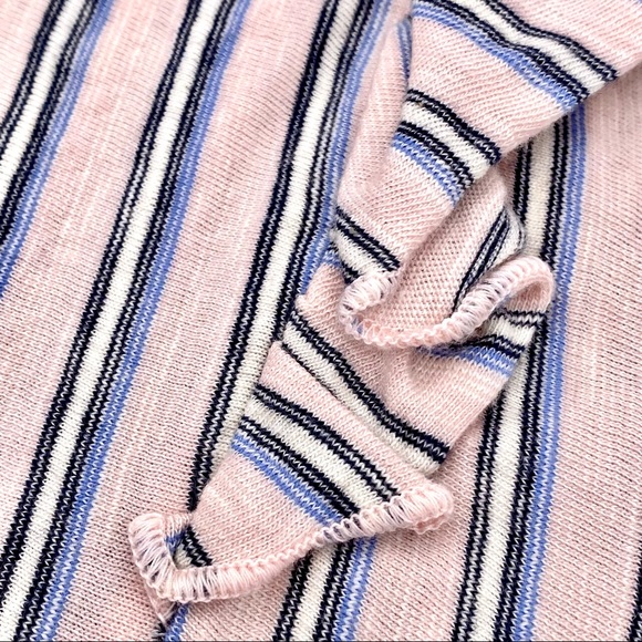 NWT Stem Flutter Sleeve Striped Top, 2T - Picture 4 of 8
